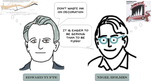 Edward Tufte en Nigel Holmes